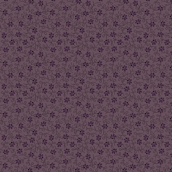 R170446 Floral in Purple