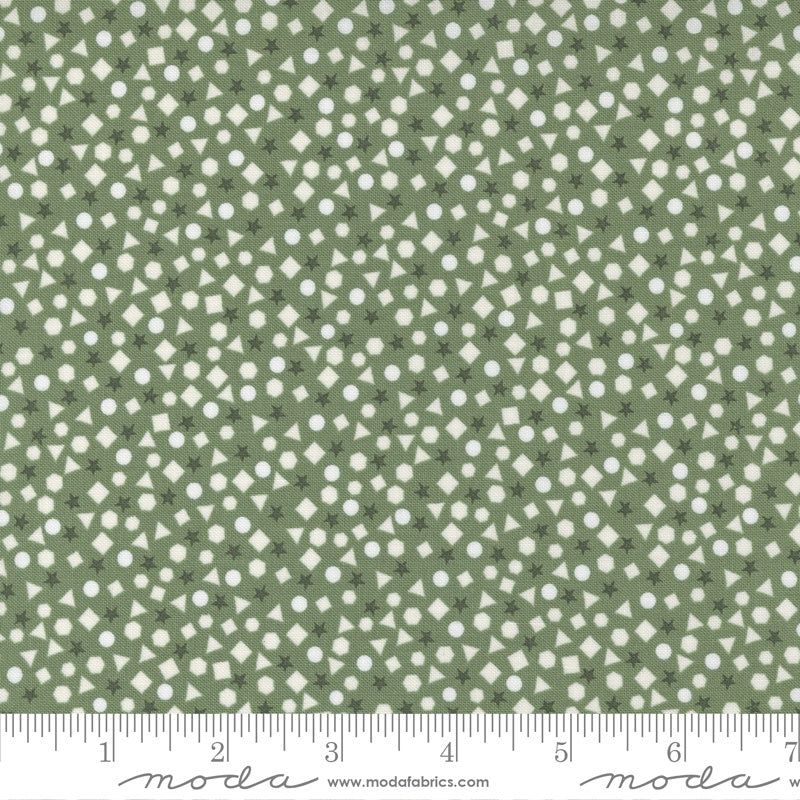 M20816 16 Stars & Shapes on Green