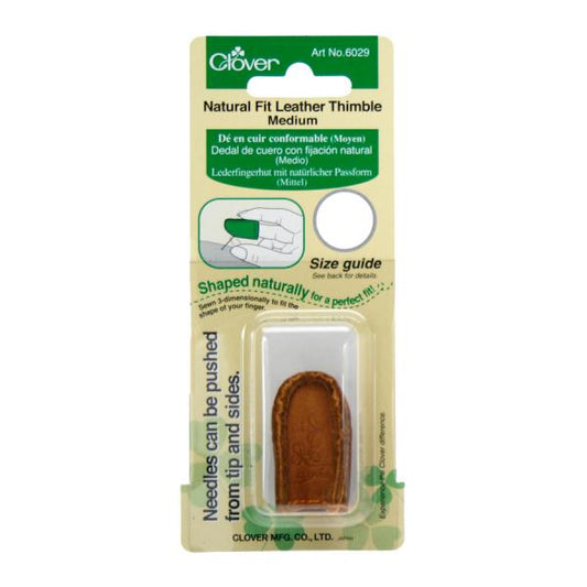 CV6029 Natural Fit Leather Thimble - Medium